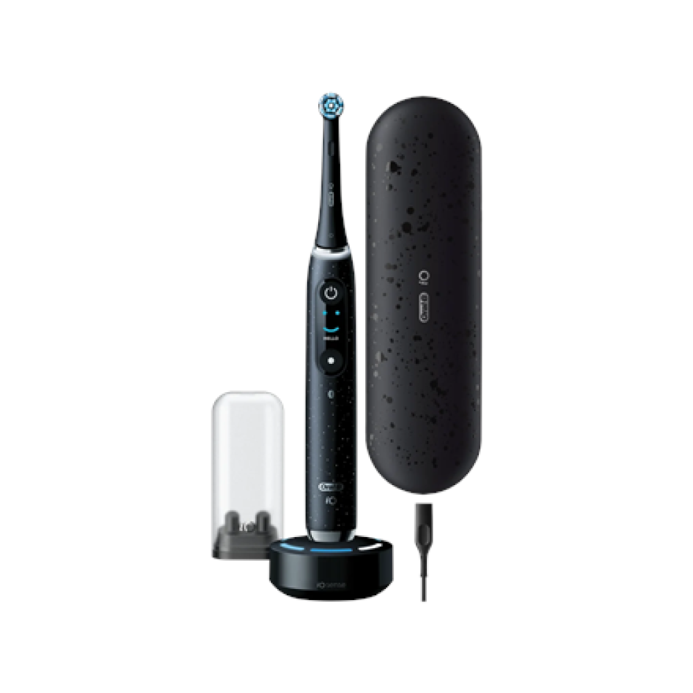Oral-B Electric Toothbrush , iO10 Series , Rechargeable , For adults , Number of brush heads included 1 , Number of teeth brushing modes 7 , Cosmic Black Booster