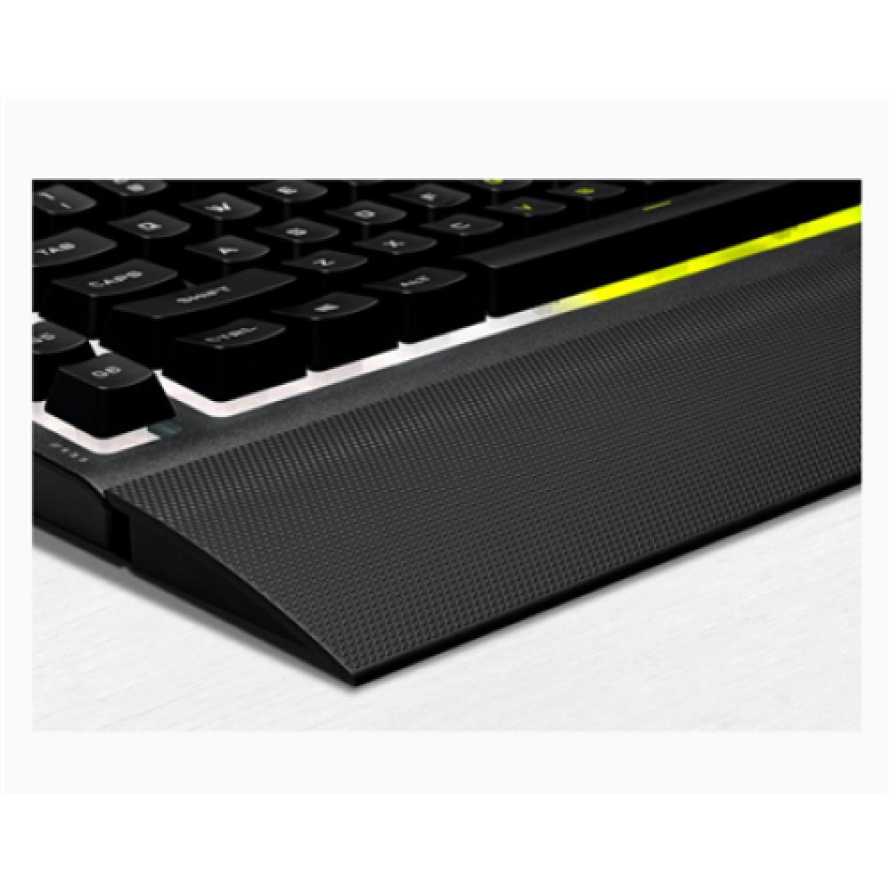 Corsair , Rubber Dome , Gaming Keyboard , K55 RGB PRO , Gaming keyboard , Wired , RGB LED light , US , Black