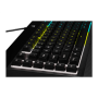 Corsair , Rubber Dome , K55 RGB PRO , Gaming keyboard , Gaming Keyboard , RGB LED light , US , Wired , Black