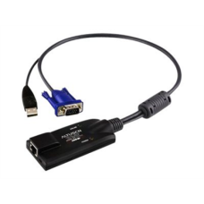 Aten , USB VGA KVM Adapter , 1 x RJ-45 Female, 1 x USB Male, 1 x HDB-15 Male