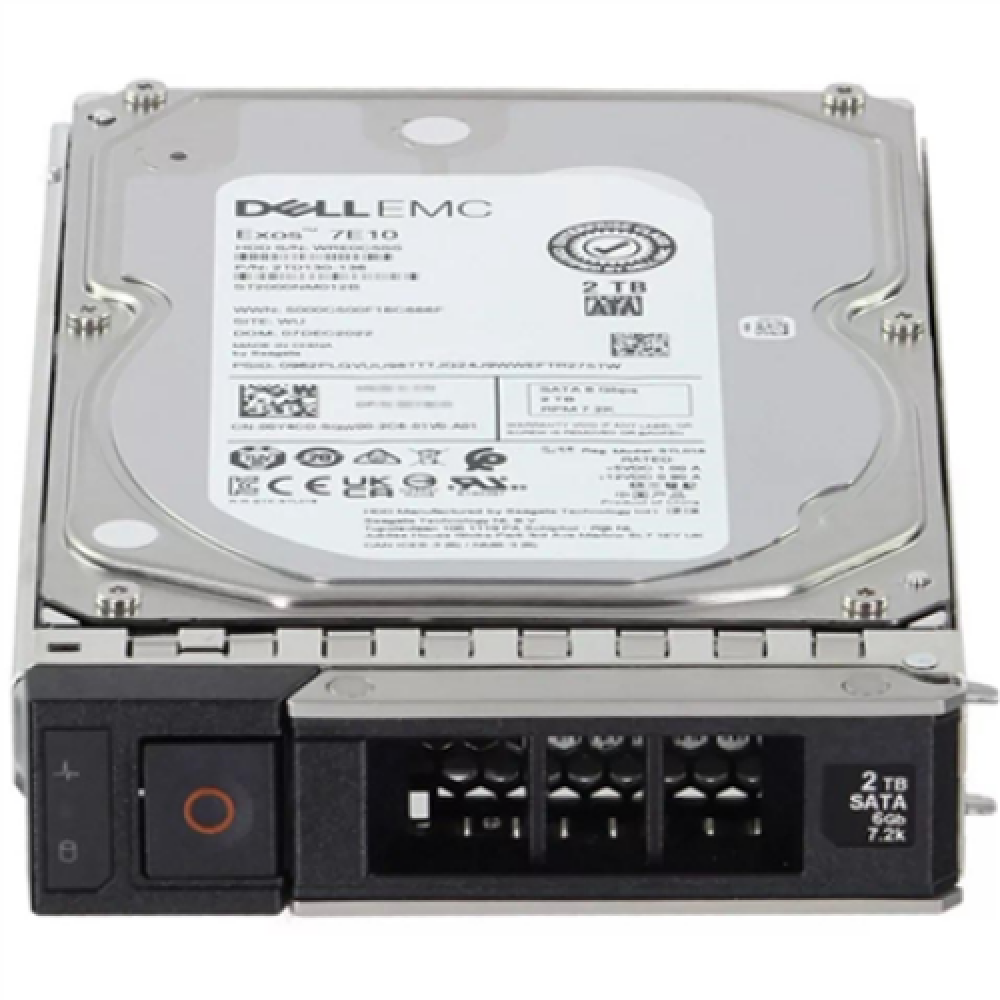 Dell , HDD 3.5 / 2TB / 7.2k / SATA / 6Gb / 512n / Hot-plug / 15G Rx50 , 7200 RPM , 2000 GB