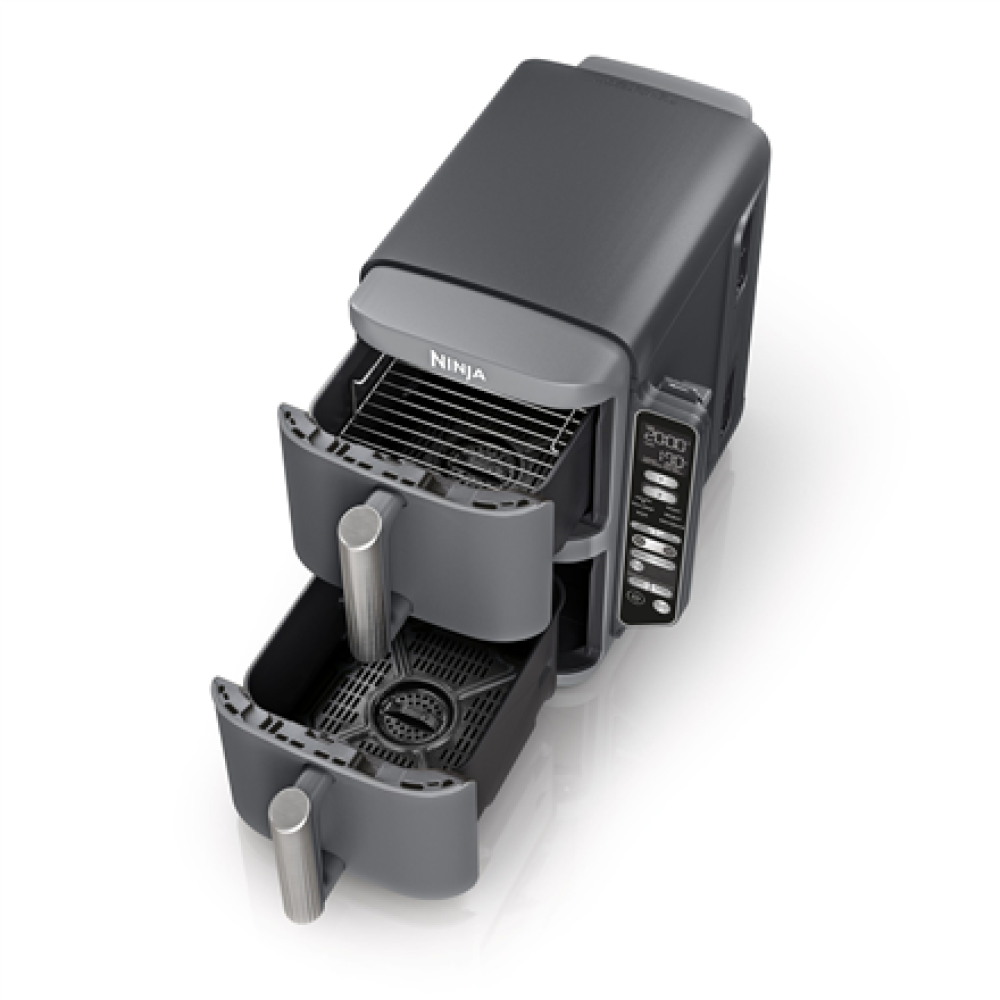 NINJA , Double Stack XL 2-Level Air Fryer with Smart Cook System , SL451EU , Capacity 9.5 L , Grey