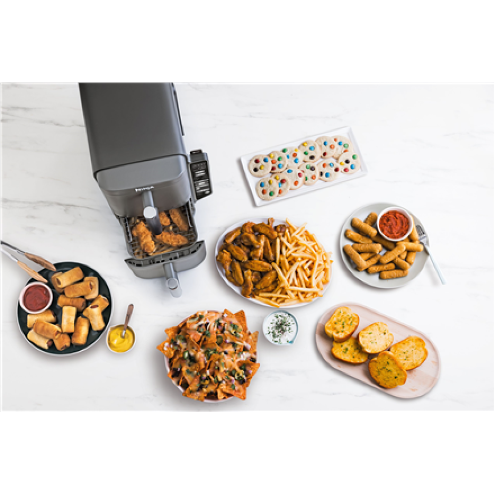 NINJA , Double Stack XL 2-Level Air Fryer with Smart Cook System , SL451EU , Capacity 9.5 L , Grey
