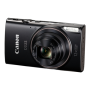 Canon , IXUS , 285 HS , Compact camera , 20.2 MP , Optical zoom 12 x , Digital zoom 4 x , Image stabilizer , ISO 3200 , Display diagonal 7.62 , Wi-Fi , Focus TTL , Video recording , Lithium-Ion (Li-Ion) , Black