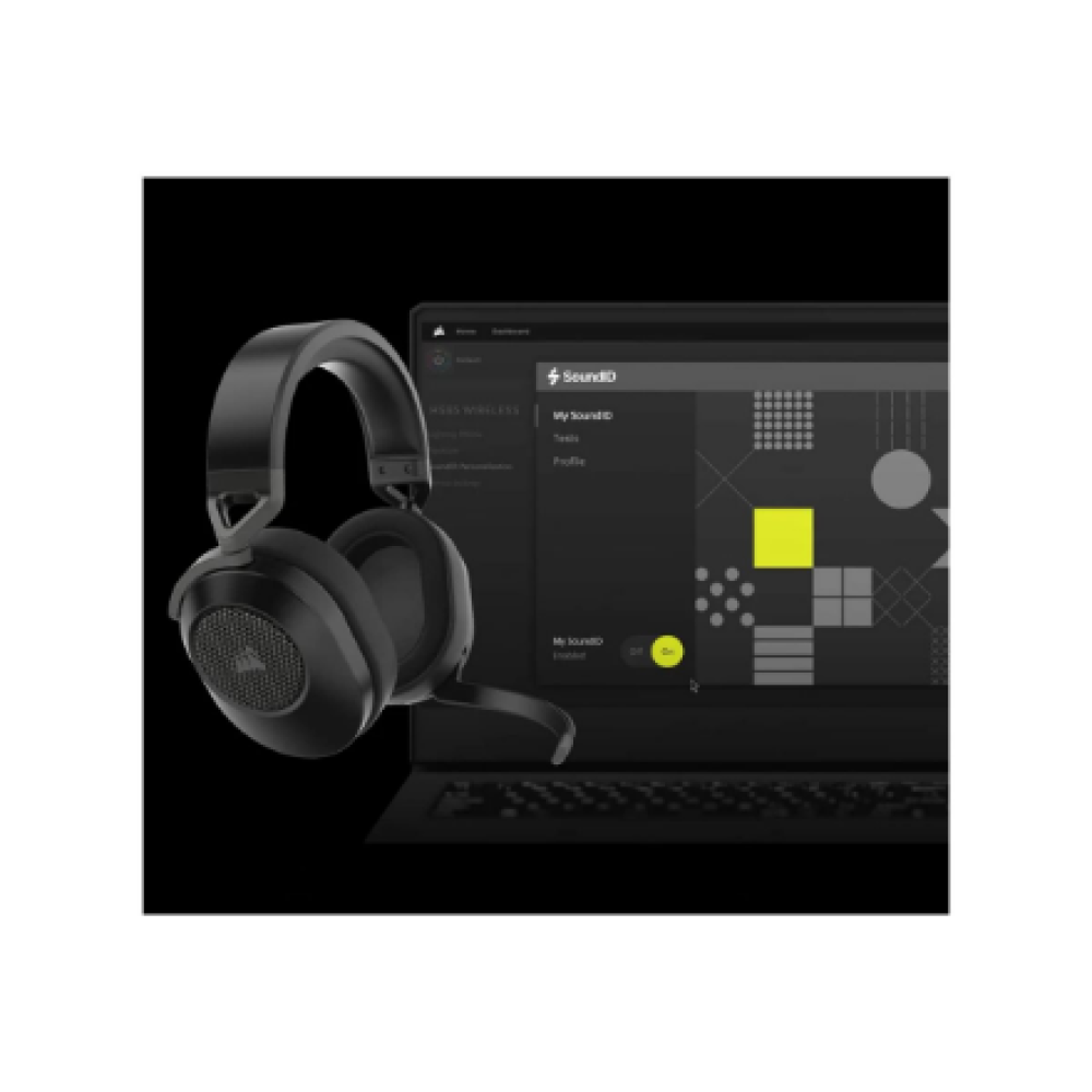 Corsair , Gaming Headset , HS65 , Wireless , Over-Ear , Microphone , Wireless , Carbon