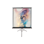 T100UWH , Portable Tripod Screen , Diagonal 100 , 16:9 , Viewable screen width (W) cm , Black