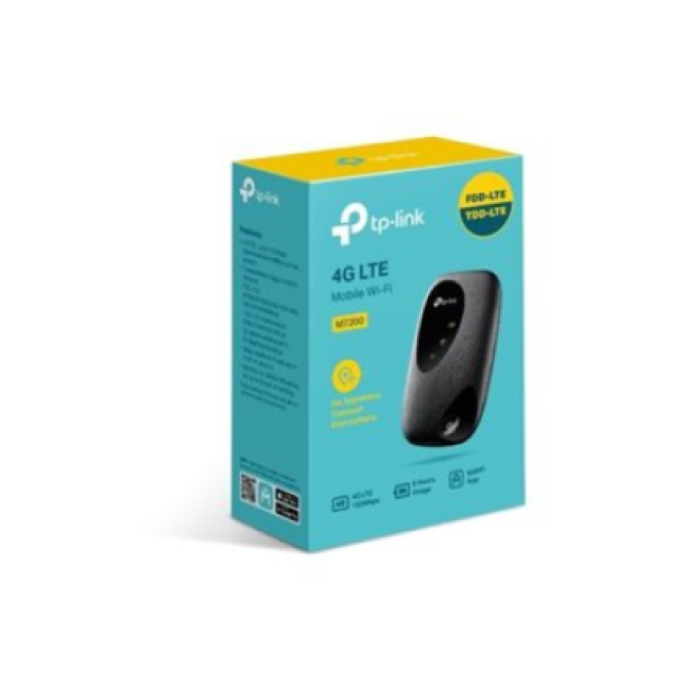 4G LTE Mobile Wi-Fi , M7200 , 802.11n , 300 Mbit/s , Mesh Support No , MU-MiMO No , 4G , Antenna type 1xInternal , 1 x microUSB