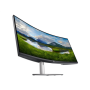 Dell , Curved USB-C Monitor , S3423DWC , 34 , VA , WQHD , 3440 x 1440 , 21:9 , Warranty 36 month(s) , 4 ms , 300 cd/m² , White , HDMI ports quantity 2 , 100 Hz