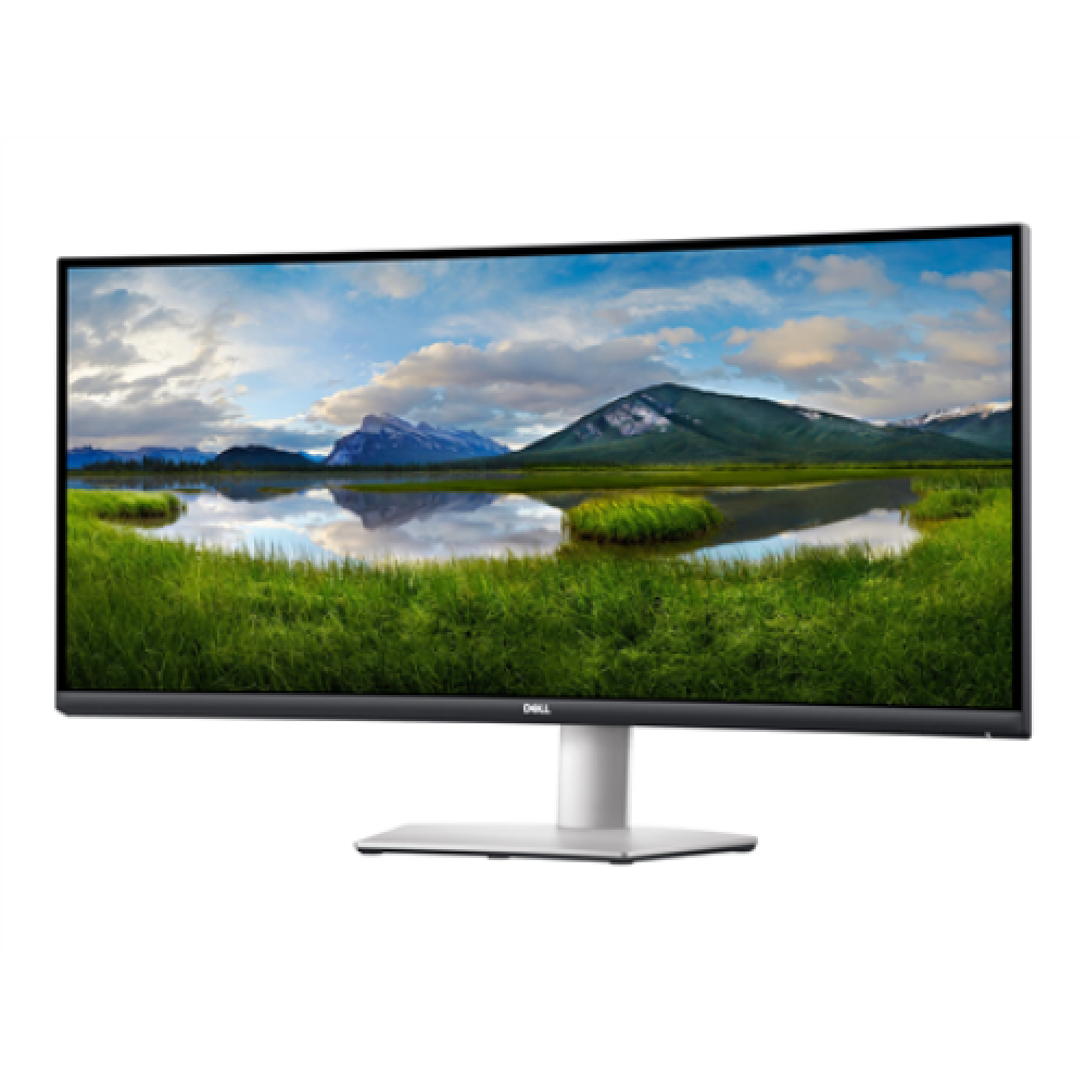 Dell , Curved USB-C Monitor , S3423DWC , 34 , VA , WQHD , 3440 x 1440 , 21:9 , Warranty 36 month(s) , 4 ms , 300 cd/m² , White , HDMI ports quantity 2 , 100 Hz