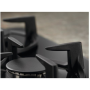 Electrolux Hob EGG6407K Gas on glass Number of burners/cooking zones 4 Rotary knobs Black