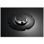 Electrolux Hob EGG6407K Gas on glass Number of burners/cooking zones 4 Rotary knobs Black