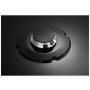 Electrolux Hob EGG6407K Gas on glass Number of burners/cooking zones 4 Rotary knobs Black