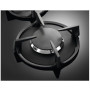 Electrolux Hob EGG6407K Gas on glass Number of burners/cooking zones 4 Rotary knobs Black
