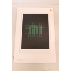 SALE OUT. Xiaomi Mi LCD Writing Tablet 13.5 , Xiaomi Mi LCD Writing Tablet , 13.5 , LCD , USED , Black Board/Green Font , It has no memory - you write one page, then delete it completely with one button; The life of the button battery is about a year when