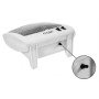 Adler , Heater , AD 7709 , Halogen Heater , 800 W , Number of power levels 2 , White