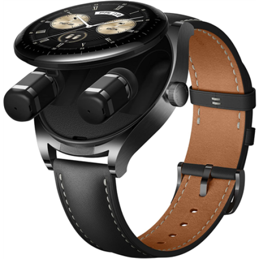 Watch Buds , Smart watch , NFC , GPS (satellite) , AMOLED , Touchscreen , 1.43” , Waterproof , Bluetooth , Black Stainless Steel Case