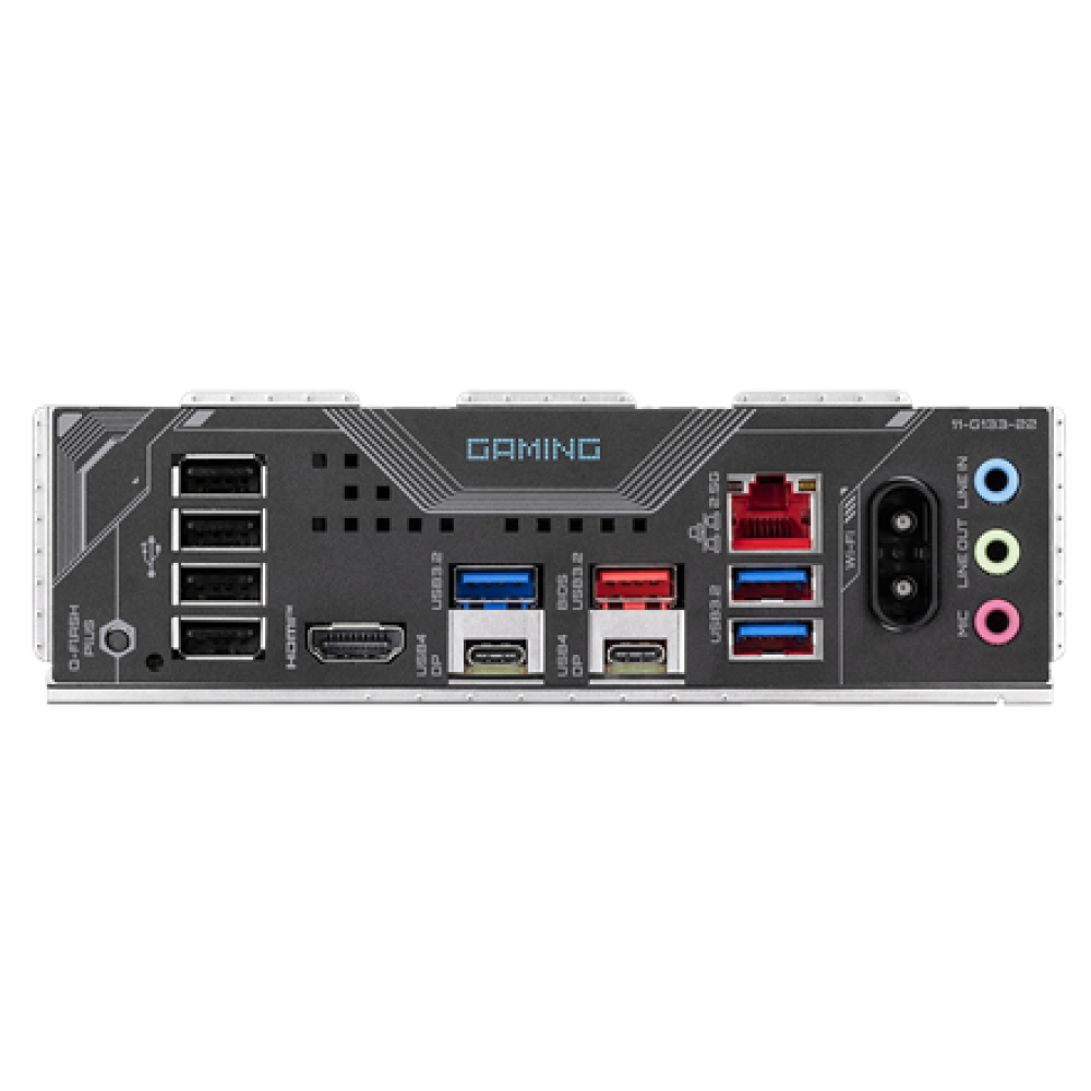 Gigabyte X870 GAMING WF6 , Processor family AMD , Processor socket AM5 , DDR5 , Supported hard disk drive interfaces M.2, SATA , Number of SATA connectors 4