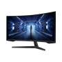 Samsung , Curved Monitor , LC34G55TWWPXEN , 34 , VA , UWQHD , 21:9 , 165 Hz , 1 ms , 3440 x 1440 , 250 cd/m² , HDMI ports quantity 1 , Black , Warranty 24 month(s)