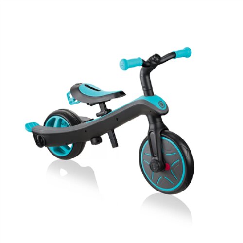 Globber Tricycle and Balance Bike Explorer Trike 4in1 Teal