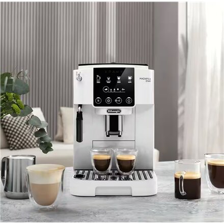 Delonghi , Coffee Maker , Magnifica Start ECAM220.20.W , Pump pressure 15 bar , Built-in milk frother , Fully automatic , 1450 W , White