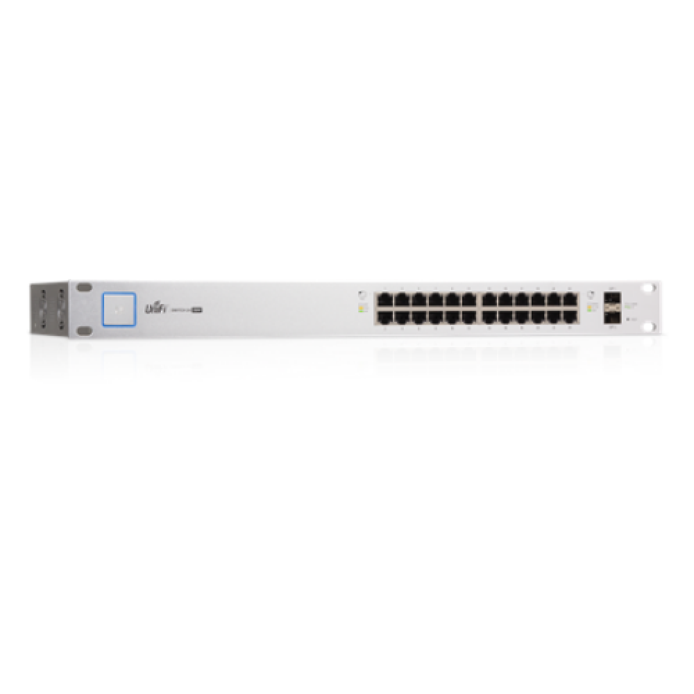 Ubiquiti , US-24-250W , Web managed , Rackmountable , Gigabit Ethernet (copper) ports quantity 24 , SFP ports quantity 2 , 12 month(s)