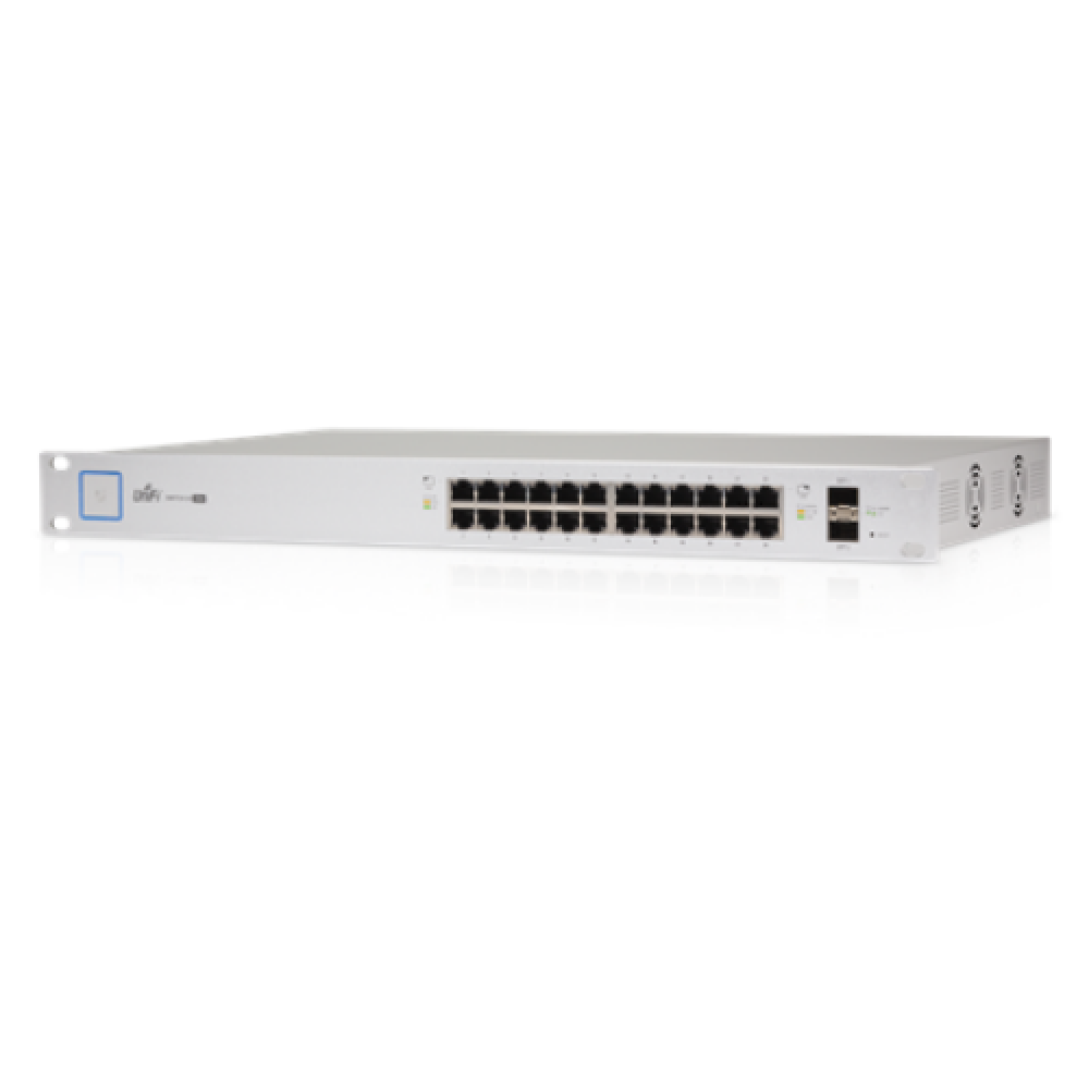 Ubiquiti , US-24-250W , Web managed , Rackmountable , Gigabit Ethernet (copper) ports quantity 24 , SFP ports quantity 2 , 12 month(s)