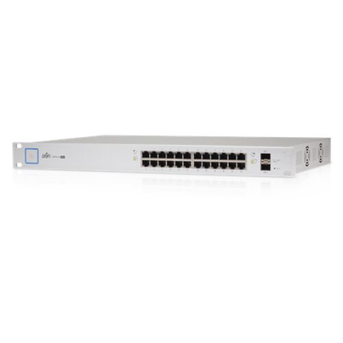 Ubiquiti , US-24-250W , Web managed , Rackmountable , Gigabit Ethernet (copper) ports quantity 24 , SFP ports quantity 2 , 12 month(s)