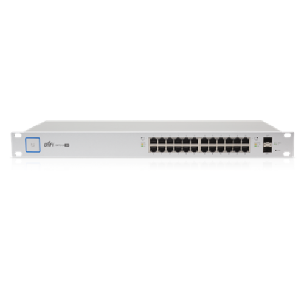 Ubiquiti , US-24-250W , Web managed , Rackmountable , Gigabit Ethernet (copper) ports quantity 24 , SFP ports quantity 2 , 12 month(s)