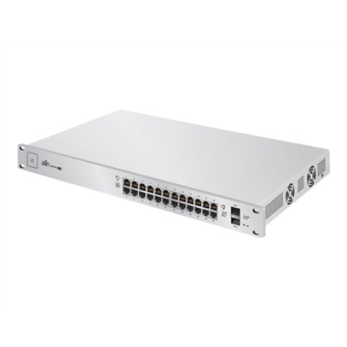 Ubiquiti , US-24-250W , Web managed , Rackmountable , Gigabit Ethernet (copper) ports quantity 24 , SFP ports quantity 2 , 12 month(s)