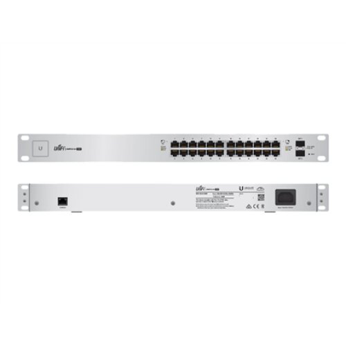 Ubiquiti , US-24-250W , Web managed , Rackmountable , Gigabit Ethernet (copper) ports quantity 24 , SFP ports quantity 2 , 12 month(s)