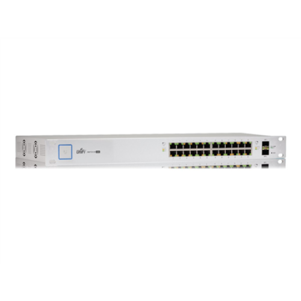 Ubiquiti , US-24-250W , Web managed , Rackmountable , Gigabit Ethernet (copper) ports quantity 24 , SFP ports quantity 2 , 12 month(s)