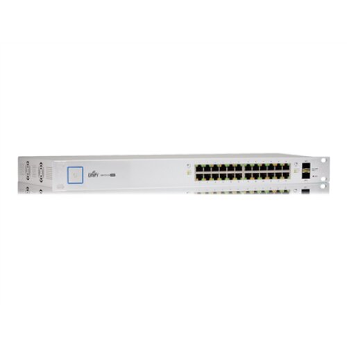 Ubiquiti , US-24-250W , Web managed , Rackmountable , Gigabit Ethernet (copper) ports quantity 24 , SFP ports quantity 2 , 12 month(s)