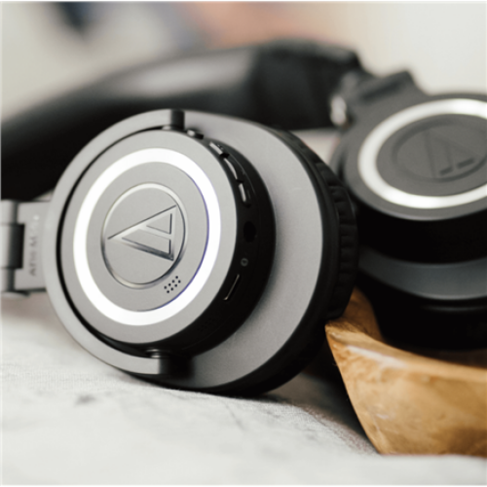 Audio Technica Wireless Over-Ear Headphones ATH-M50xBT2 Wireless/Wired, Over-ear, Microphone, 3.5 mm, Black