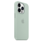 Apple 14 Pro Silicone Case with MagSafe Succulent
