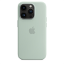 Apple 14 Pro Silicone Case with MagSafe Succulent