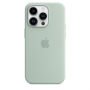Apple 14 Pro Silicone Case with MagSafe Succulent