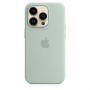 Apple 14 Pro Silicone Case with MagSafe Succulent