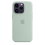 Apple 14 Pro Silicone Case with MagSafe Succulent