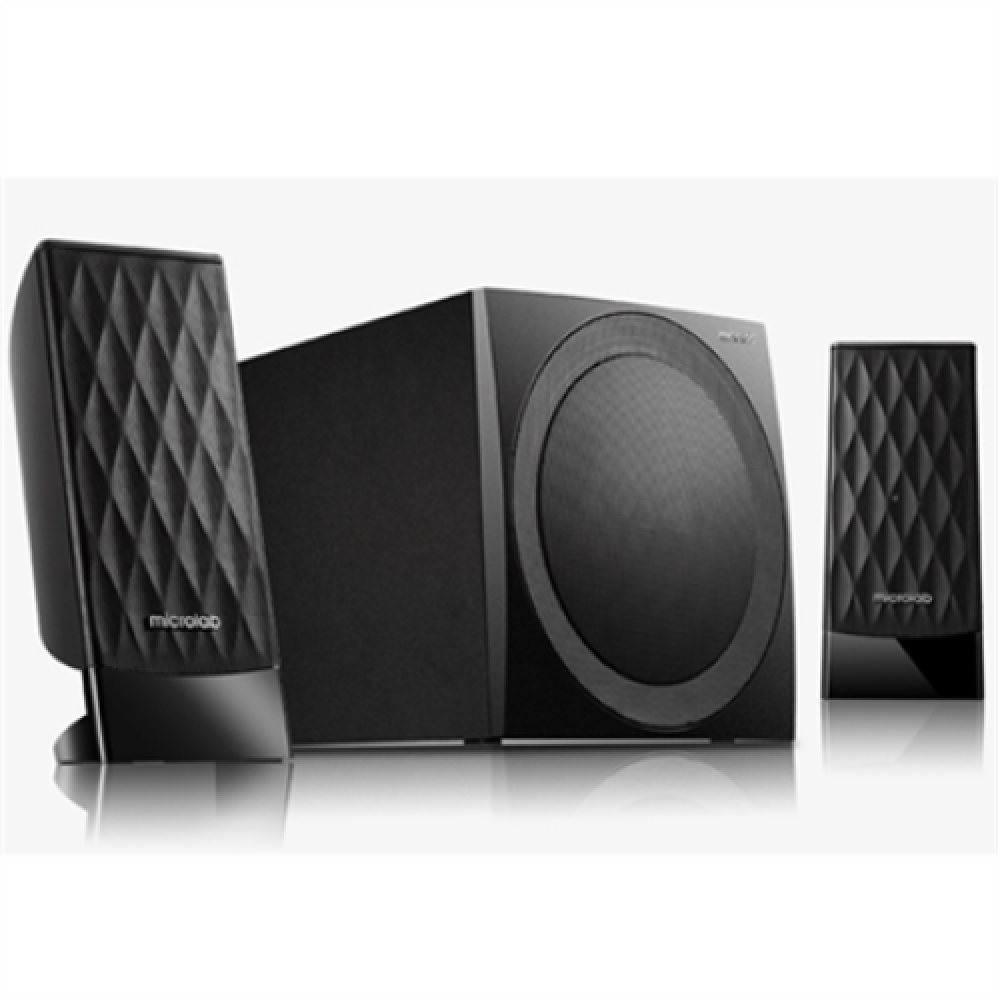 Microlab M 300 Speaker type 2.1, 3.5mm, Black, 38 W