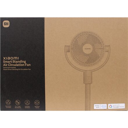SALE OUT. Smart Standing Air Circulation Fan EU , Stand Fan , Diameter 32 cm , Number of speeds 100 , Oscillation , White , DEMO