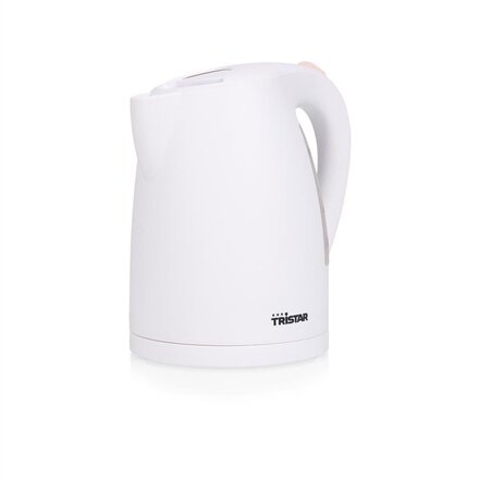 Tristar , Kettle , WK-1345 , Electric , 2200 W , 1.7 L , Plastic , 360° rotational base , White