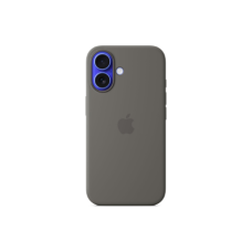 Apple Case with MagSafe , Apple , iPhone 16 , Silicone , Stone Gray