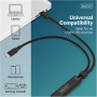 Digitus , USB-C 2in1 charging cable, 140W , AK-300170-018-S