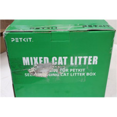 SALE OUT. , PETKIT Mixed Cat Litter, 3 bags , DAMAGED PACKAGING, MISSING 1 BAG