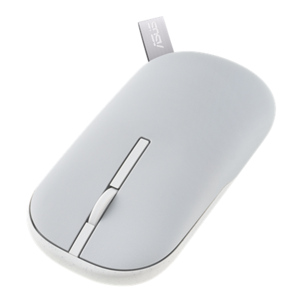 Asus Marshmallow Mouse , MD100 , Mouse , 2.4 GHz, Bluetooth , Grey