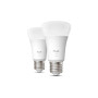 Philips Hue W 1100 A60 2P EU , E27 , 9.5 W , Soft white light , Bluetooth and Zigbee