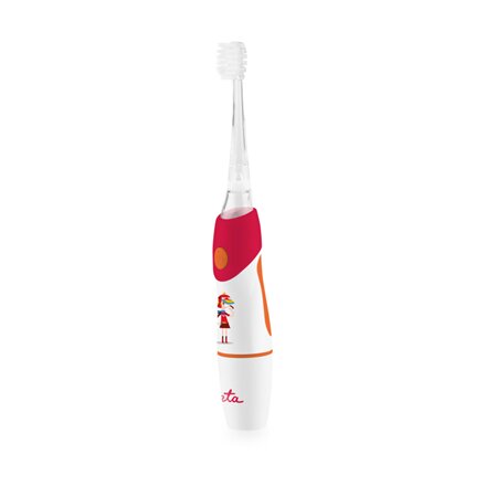 ETA Toothbrush , Sonetic ETA071090030 , Battery operated , For kids , Number of brush heads included 2 , Number of teeth brushing modes 1 , Red/White