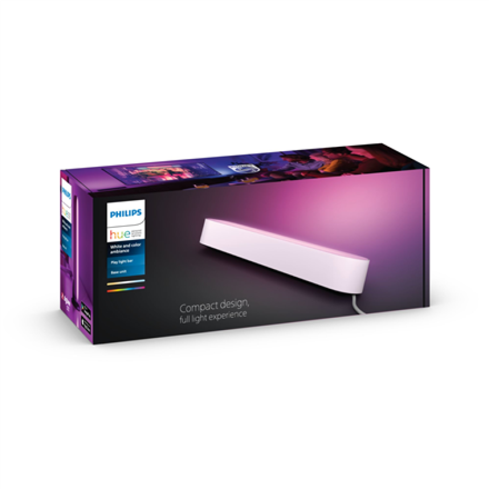 Philips Hue Play WCA Lightbar Base, White,42 W,2000-6500 Hue White Colour Ambiance