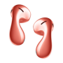 Huawei , Wireless earphones , FreeBuds 5 , In-ear Built-in microphone , Bluetooth , Coral Orange , ANC