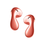 Huawei , Wireless earphones , FreeBuds 5 , In-ear Built-in microphone , Bluetooth , Coral Orange , ANC